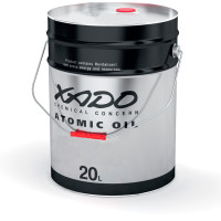 Олива моторна напівсинтетична 5W40 SL/CF Red Boost XADO Atomic Oil 4Т 20л