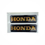 Наклейка HONDA силикон 2233А(H) (размер: 68х20 мм, комплект: 2 шт)