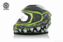 Шлем интеграл  "VLAND"  #M62, L, dino/green