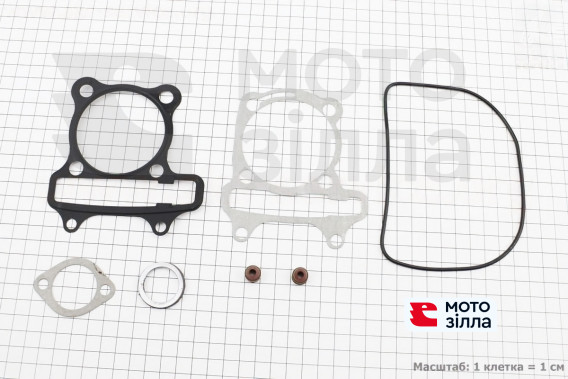 Прокладки поршневой 180cc-62мм, к-кт 7 деталей (метал)