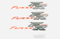 Наклейки (набор)   Yamaha FUZZY   (30х7см, 4шт)   (#7461)
