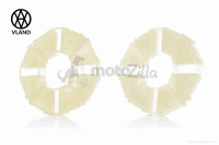 Резинки демпферные колеса  Delta  силикон, прозрачные  
