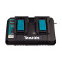 Набір акумуляторів + зарядний пристрій Makita 198091-4, LXT BL1860B x 4шт (18V, 6Аг) + DC18RD, кейс Makpac 3