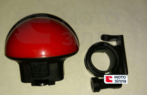 Велосипедний сигнал з підсвічуванням круглий (червоний) (mod:JY-575C) DS