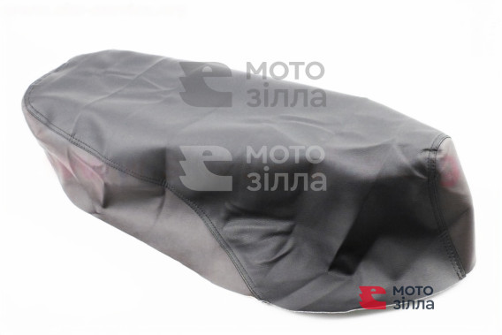 Чехол сидения Honda LEAD AF48 - 100сс (эластичный, прочный материал) черный/коричневый