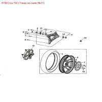 Сальник 25х47х7 SYM Crox, Jet, SYMPHONY 90754-H9A-0000