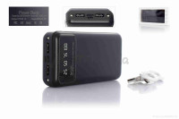 Портативное зарядное устройство Power Bank  20000mAh USB/Type-C +фонарик 2LED  черный (029711)