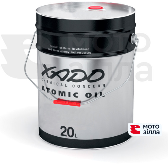 Олива моторна синтетична 5W40 C3 Red Boost XADO Atomic Oil 4Т 20л
