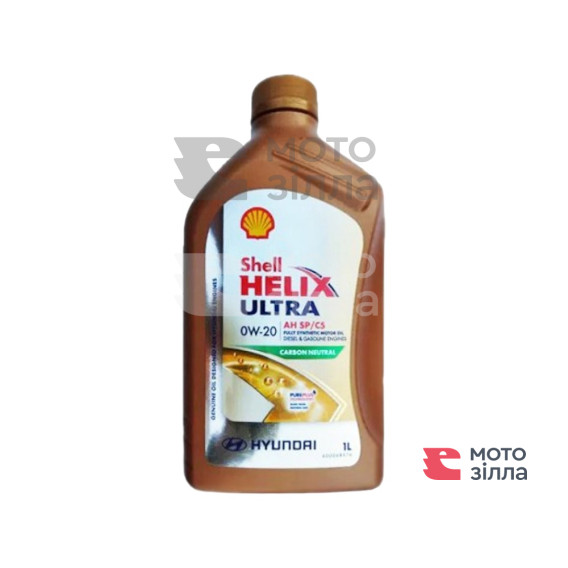 Олива моторна Shell Helix Ultra AH 0W-20, 1л 31-00650