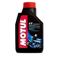 Олива моторна мінеральна 4T, 1л (10W-40, 3000, API SG) MOTUL (#107672)