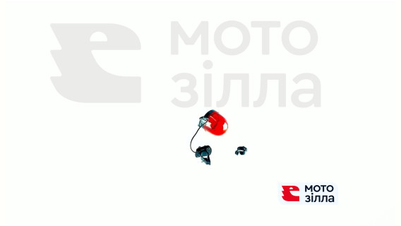 Велосипедний сигнал з підсвічуванням Police (червоний, АА*2) (mod:JY-2510) DS