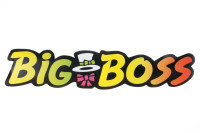 Наклейка декор BIG BOSS (21x6см) (3275)