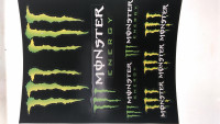 Наклейки (набор)   спонсор   MONSTER ENERGY   (25х20см)   (#5989H)