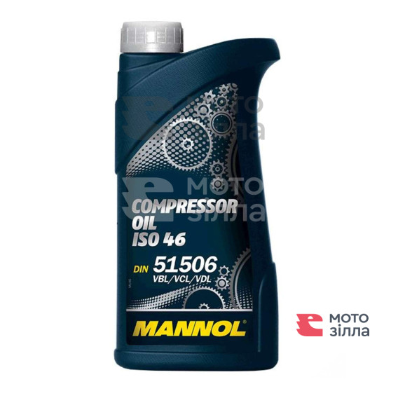 Масло компрессионное 1л Compressor Oil ISO 46 MANNOL