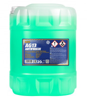 Рідина охолоджувальна (антифриз) 4013 AG13 зелена (-40˚C) 20л MANNOL Німеччина