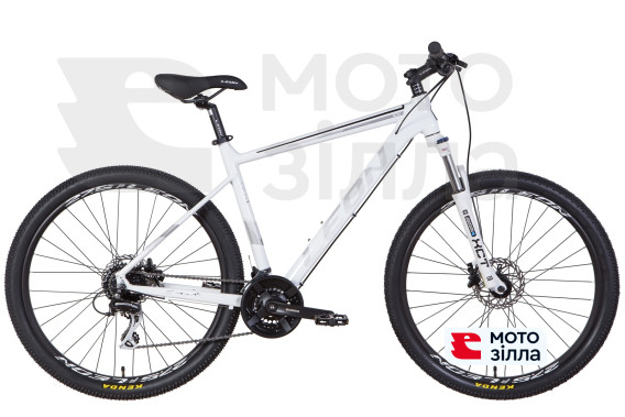 Велосипед 27.5" Leon XC-80 SE 2022 (бело-серый с черным)