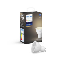 Лампа розумна GU10, 5.2W(57Вт), 2700K, White, ZigBee, Bluetooth, димування Philips Hue