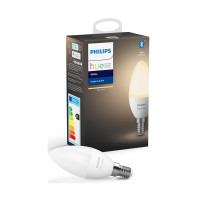 Лампа розумна E14, 5.5W(40Вт), 2700K, White, ZigBee, Bluetooth, димування Philips Hue