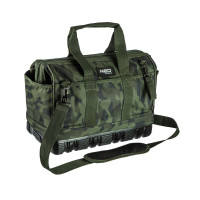 Сумка Neo Tools Camo, 40x22x33см, нейлон 600D, посилена, камуфляж