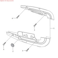 Защита приводной цепи Bajaj Boxer 36PF0011