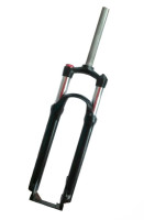 Вилка велосипедна амортизаційна безрізьбова (29, чорна, алюміній, V-Brake) (MOZO) (Peak-HL) KL