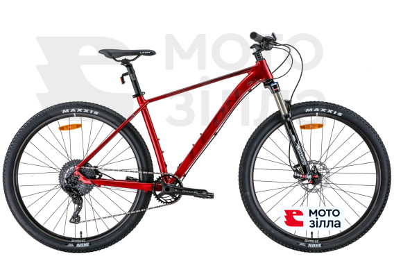 Велосипед 29" Leon TN-40 AM Hydraulic lock out HDD 2022 (червоний з червоним)