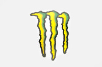 Наклейка   логотип   MONSTER ENERGY   (27х18см)   (#7312A)