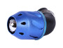Фильтр нулевой "Пуля" синий Ø42mm 90° (125-150сс)- АМ 4T GY6 125/150