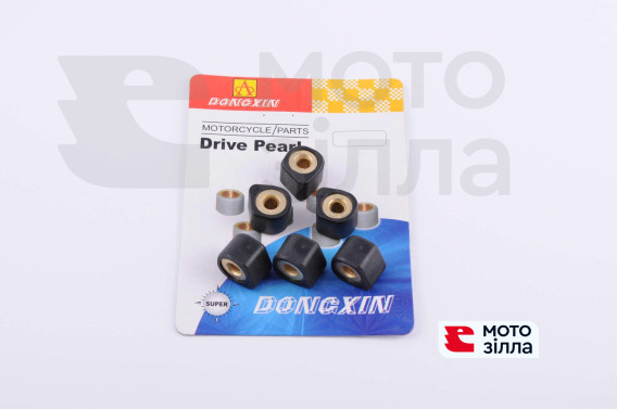 Ролики вариатора (тюнинг)   Honda   16*13   11,0г   (черные)   DONGXIN