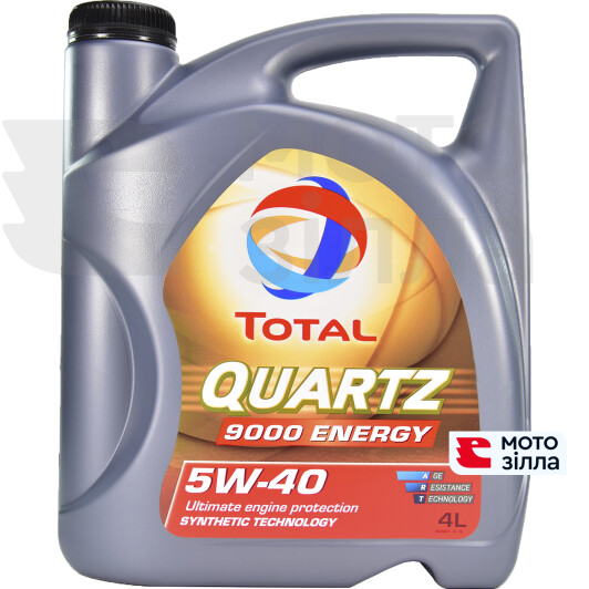 Олива моторна 4T TOTAL QUARTZ 9000 A3/B4 SN/CF 5W-40 5л