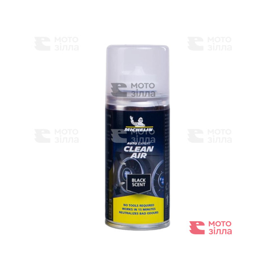 Очиститель воздуха Michelin Clean Air (aerosol) Black Scent, 150мл (W32705) 31-00714