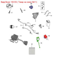 Регулятор напряжения Bajaj Boxer JZ402002