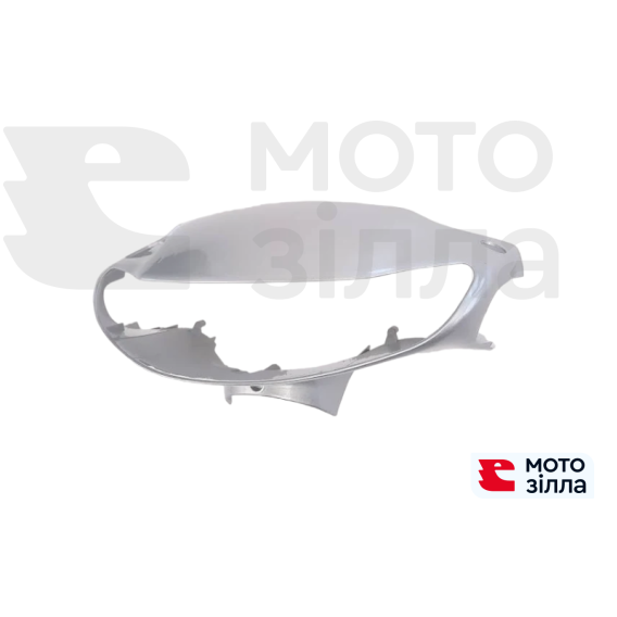 Голова руля пластик (серебряный) на Honda DIO AF35
