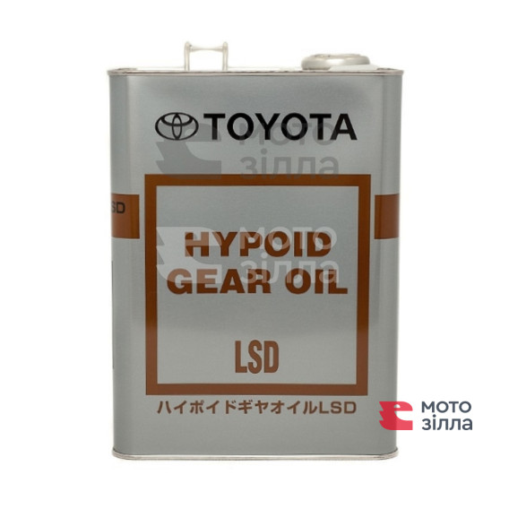 Олива трансмісійна TOYOTA Hypoid Gear LSD 85W-90, GL-5(Japan), 4л