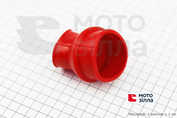 Патрубок фильтра воздушного 6V (КРАСНЫЙ)