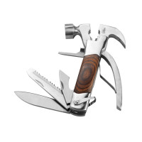 Мультитул Neo Tools, 13в1, молоток, плоскогубці, гайкогубці, кусачки, обценьки, викрутки 2хSL і PH, пила, напилок, два ножі, консервний ніж, чохол