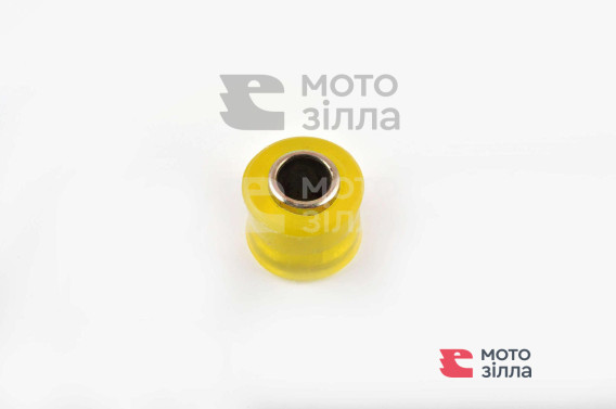 Сайлентблок амортизатора силіконовий d-12mm (жовтий) KTO