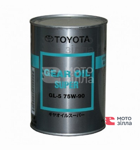 Масло трансмиссионное TOYOTA Gear Oil Super 75W-90, GL-5(Japan), 1л