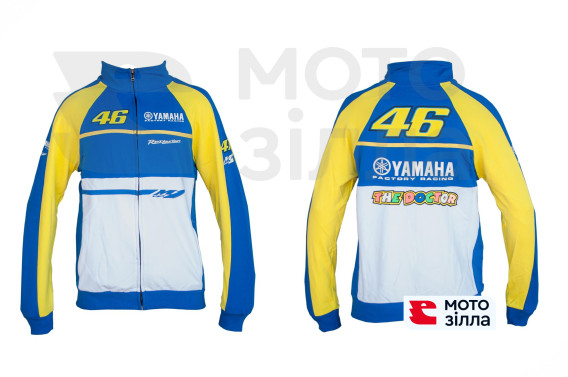 Мастерка  (желто-сине-белая YAMAHA size L)   46