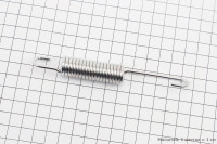 Пружина підніжки бічна (?L124мм, D16мм, 18 витків)