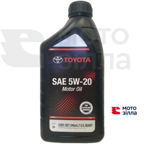 Масло моторное 4Т TOYOTA Oil SM 5W-20, 1л