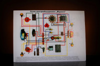 Схема електроустаткування МУРАВЕЙ EVO-2