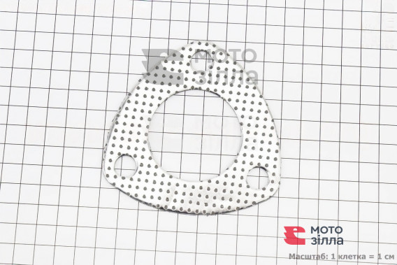 Прокладка глушителя 3отв. Foton 240/244 (FT250.22.030)