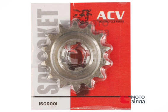 Зірка трансмісії (передня) ВОСХОД 428-14T (сталь 20) ACV