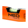 Уровень Neo Tools алюминиевый, 40 см, 2 капсулы, фрезерованный