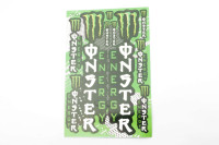 Наклейки (набор)   спонсор   MONSTER ENERGY   (27х18см)   (#7052)