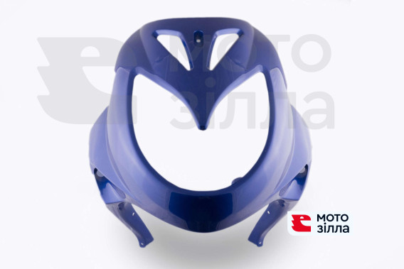 Пластик Zongshen RACE 3 передній (дзьоб) (синій) KOMATCU