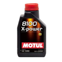 Олива моторна синтетична автомобільна 1л (10W-60, 8100 X-POWER) MOTUL (#106142)