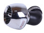 Фильтр нулевой "Turbo" чёрный хром Ø42mm 90° (125-150сс) - АМ