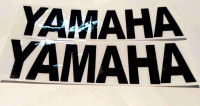 Наклейка букви YAMAHA (22х6см, 2шт, чорні) (HCT10005)